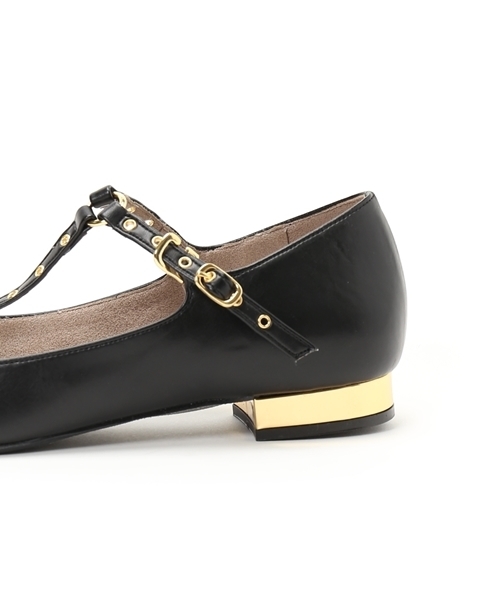 LE TALON（ルタロン）の「GRISE アイレットストラップフラット◆（その他シューズ・レディース・ブラック/ベージュ/シルバー・36/37/37.5/36.5/38/35.5）」の7枚目の写真