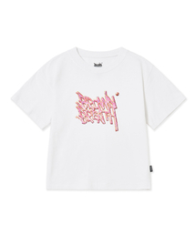 W ドーナツタグTシャツ - ホワイト