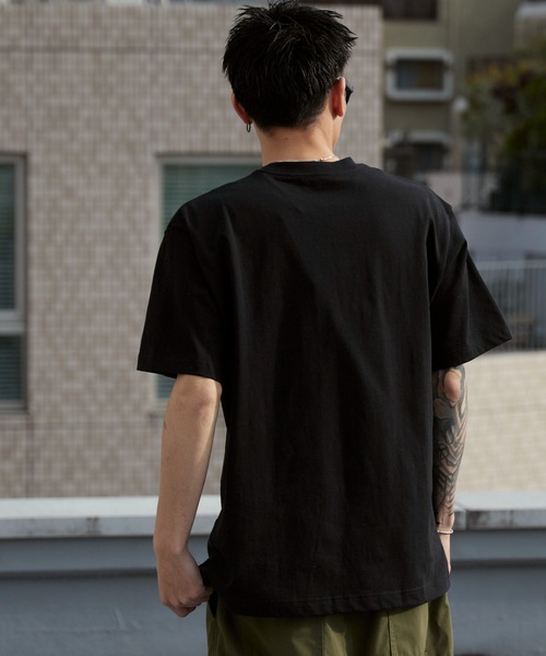 and wander(アンドワンダー)の「and wander/アンドワンダー and wander big logo SS T クルーネックTシャツ 2026年 夏 夏服(Tシャツ/カットソー・メンズ・ブラック/ホワイト・M/L/XL)」の15枚目の写真