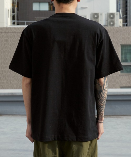 and wander(アンドワンダー)の「and wander/アンドワンダー and wander big logo SS T クルーネックTシャツ 2026年 夏 夏服(Tシャツ/カットソー・メンズ・ブラック/ホワイト・M/L/XL)」の22枚目の写真