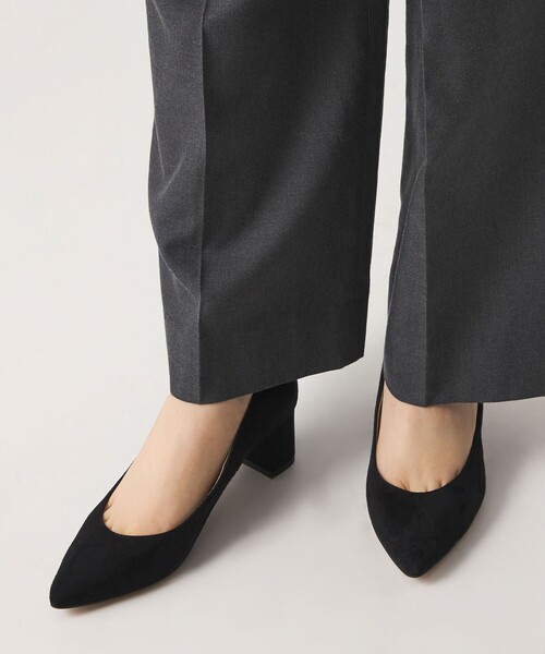 ODETTE E ODILE（オデットエオディール）の「ポインテッドブロックヒール パンプス55↓↑（パンプス・レディース・その他1/ブラック・22.5cm/23.5cm/22cm/25cm/24.5cm/23cm/24cm/21.5cm）」の5枚目の写真