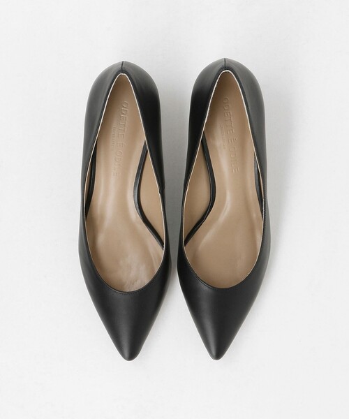 ODETTE E ODILE（オデットエオディール）の「ポインテッドブロックヒール パンプス55↓↑（パンプス・レディース・その他1/ブラック・22.5cm/23.5cm/22cm/25cm/24.5cm/23cm/24cm/21.5cm）」の7枚目の写真