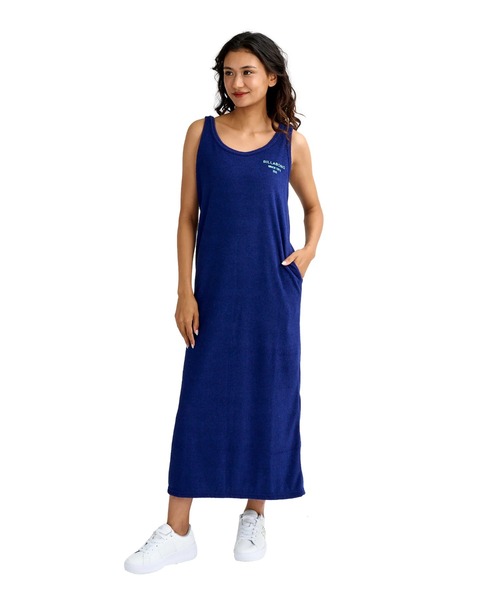 BILLABONG(ビラボン)の「BILLABONG ウィメンズ PILE SL DRESS ワンピース 【2026年春夏モデル】/ビラボンパイル地ワンピース(セットアップ対応可)(ワンピース・レディース・グレー/ネイビー/ブルー系その他/ホワイト・MEDIUM)」の14枚目の写真
