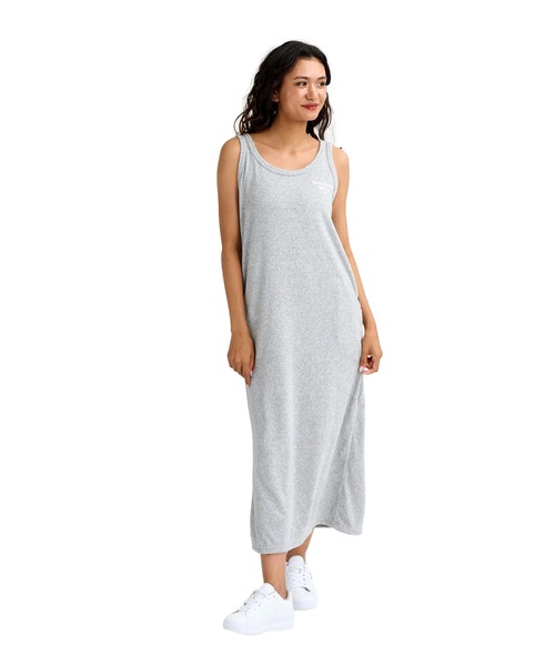 BILLABONG(ビラボン)の「BILLABONG ウィメンズ PILE SL DRESS ワンピース 【2026年春夏モデル】/ビラボンパイル地ワンピース(セットアップ対応可)(ワンピース・レディース・グレー/ネイビー/ブルー系その他/ホワイト・MEDIUM)」の20枚目の写真