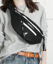 KANGOL | "06"≪KANGOL≫ブランドロゴマーク ウエストバッグ(ボディバッグ/ウエストポーチ)