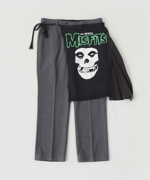 DISCOVERED(ディスカバード)の「DISCOVERED / ディスカバード Band Tee Wrap Trousers(スラックス・メンズ・A・FREE)」の1枚目の写真