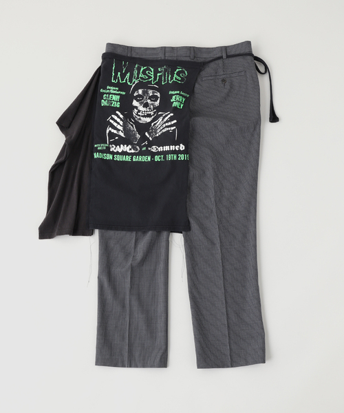 DISCOVERED(ディスカバード)の「DISCOVERED / ディスカバード Band Tee Wrap Trousers(スラックス・メンズ・A・FREE)」の2枚目の写真