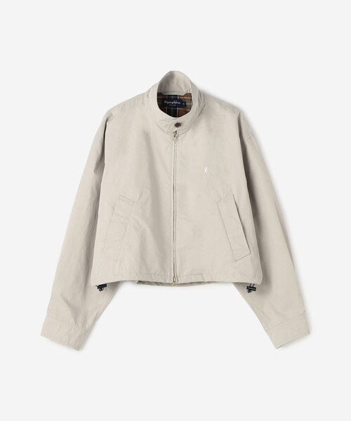 GYMPHLEX(ジムフレックス)の「Gymphlex | ショートジップブルゾン WOMEN(その他アウター・レディース・グレー/ブラック・14)」の22枚目の写真