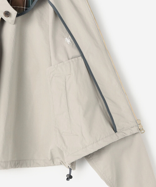 GYMPHLEX(ジムフレックス)の「Gymphlex | ショートジップブルゾン WOMEN(その他アウター・レディース・グレー/ブラック・14)」の5枚目の写真