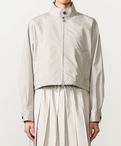 GYMPHLEX(ジムフレックス)の「Gymphlex | ショートジップブルゾン WOMEN(その他アウター・レディース・グレー/ブラック・14)」の10枚目の写真