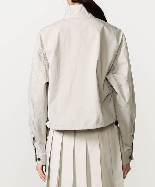 GYMPHLEX(ジムフレックス)の「Gymphlex | ショートジップブルゾン WOMEN(その他アウター・レディース・グレー/ブラック・14)」の12枚目の写真