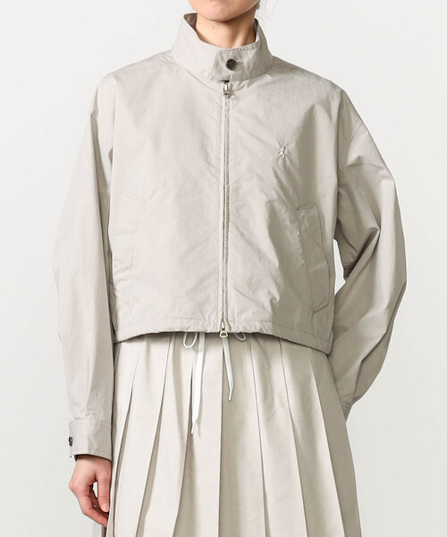 GYMPHLEX(ジムフレックス)の「Gymphlex | ショートジップブルゾン WOMEN(その他アウター・レディース・グレー/ブラック・14)」の13枚目の写真