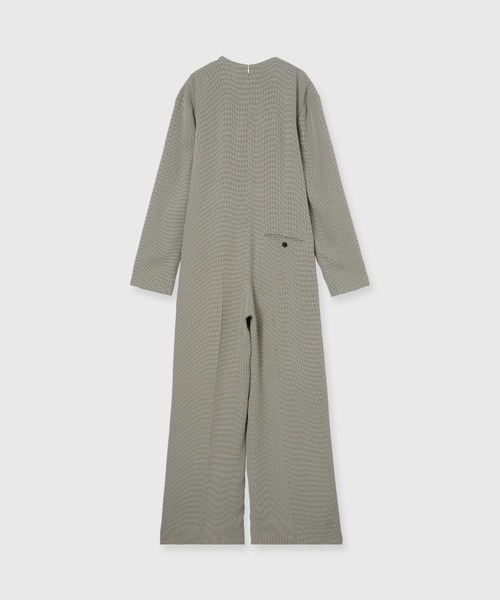 CHECK JQ JUMP SUIT/チェックジャガードジャンプスーツ（つなぎ