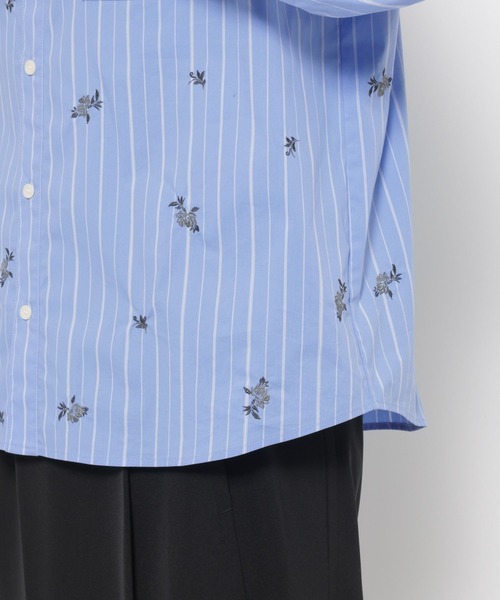 HARE（ハレ）の「ストライプシシュウシャツ(HARE)（シャツ/ブラウス・メンズ・ブラック/ブルー・FREE）」の19枚目の写真