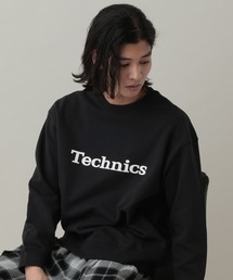 【Technics/テクニクス】 Collaboration Print Sweat