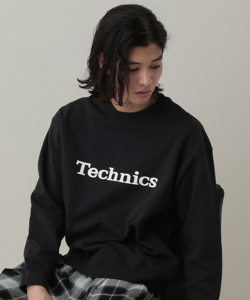 RAGEBLUE(レイジブルー)の「【Technics/テクニクス】 Collaboration Print Sweat(スウェット・メンズ・ブラック/グレー系その他・LARGE/MEDIUM)」の2枚目の写真