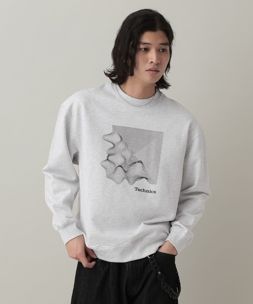RAGEBLUE(レイジブルー)の「【Technics/テクニクス】 Collaboration Print Sweat(スウェット・メンズ・ブラック/グレー系その他・LARGE/MEDIUM)」の13枚目の写真