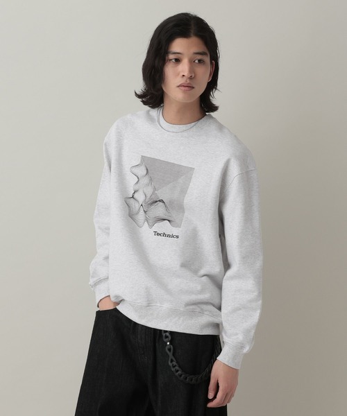 RAGEBLUE(レイジブルー)の「【Technics/テクニクス】 Collaboration Print Sweat(スウェット・メンズ・ブラック/グレー系その他・LARGE/MEDIUM)」の14枚目の写真