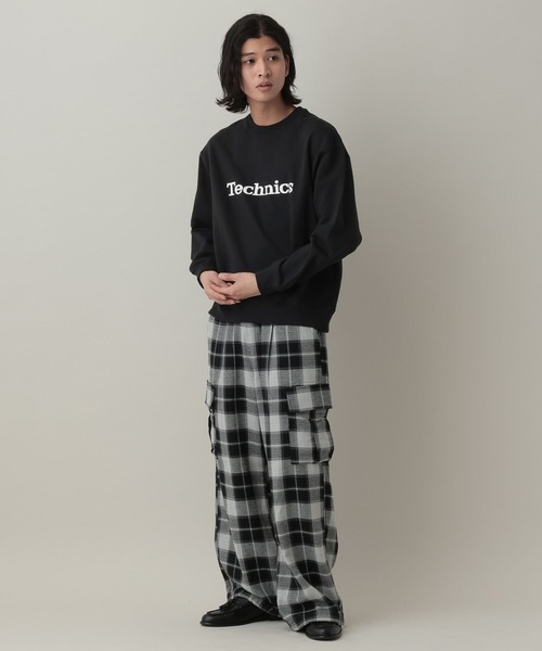 RAGEBLUE(レイジブルー)の「【Technics/テクニクス】 Collaboration Print Sweat(スウェット・メンズ・ブラック/グレー系その他・LARGE/MEDIUM)」の4枚目の写真