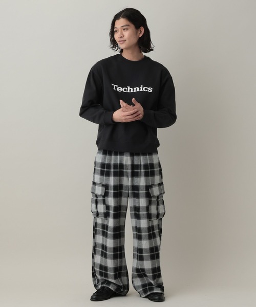 RAGEBLUE(レイジブルー)の「【Technics/テクニクス】 Collaboration Print Sweat(スウェット・メンズ・ブラック/グレー系その他・LARGE/MEDIUM)」の5枚目の写真
