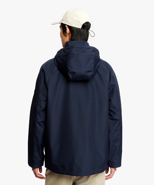 AIGLE(エーグル)の「GORE-TEX ゴアテックス 防風 透湿 防水 2レイヤー ジャケット RP / フード取り外し可(マウンテンパーカー・メンズ・ベージュ/ダークネイビー/グレー・XXL/XS/XL/S/M/L)」の19枚目の写真