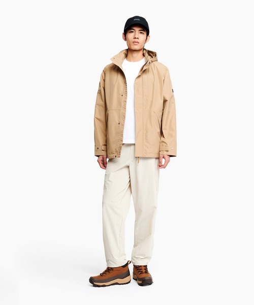 AIGLE(エーグル)の「GORE-TEX ゴアテックス 防風 透湿 防水 2レイヤー ジャケット RP / フード取り外し可(マウンテンパーカー・メンズ・ベージュ/ダークネイビー/グレー・XXL/XS/XL/S/M/L)」の22枚目の写真