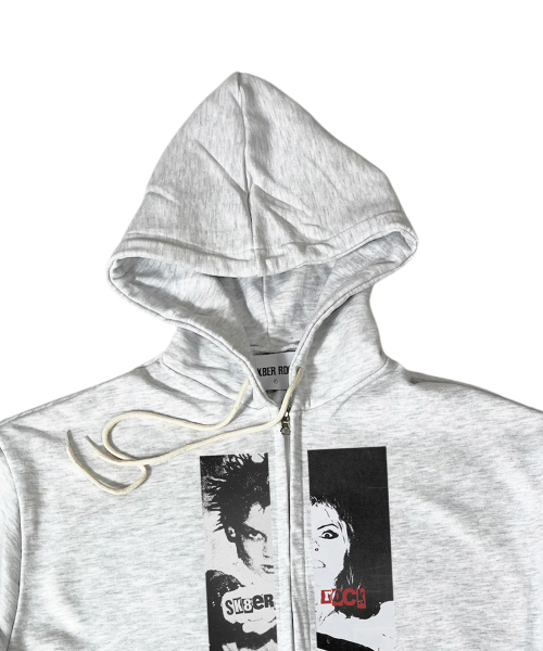 SK8ER ROCK(スケーターロック)の「Boy Or Girl Sweat Hood Zip-Up ((white melange))(パーカー・レディース・その他・MEDIUM/LARGE)」の3枚目の写真