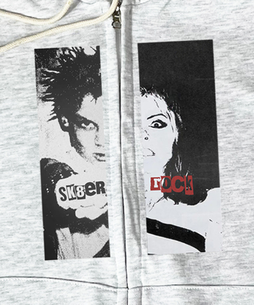 SK8ER ROCK(スケーターロック)の「Boy Or Girl Sweat Hood Zip-Up ((white melange))(パーカー・レディース・その他・MEDIUM/LARGE)」の4枚目の写真