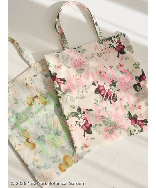 SNIDEL（スナイデル）の「NYBG タイプトート（トートバッグ・レディース・イエロー/ピンク・F）」の3枚目の写真