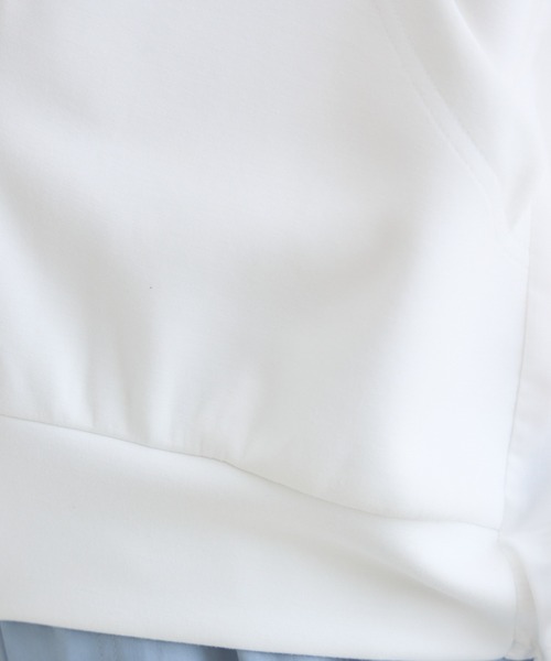 KATHARINE ROSS（キャサリンロス）の「【KATHARINE ROSS】異素材ダンボールパーカー（パーカー・レディース・グレー/オフホワイト・FREE）」の3枚目の写真