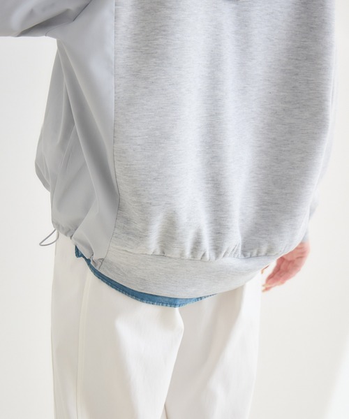 KATHARINE ROSS（キャサリンロス）の「【KATHARINE ROSS】異素材ダンボールパーカー（パーカー・レディース・グレー/オフホワイト・FREE）」の13枚目の写真