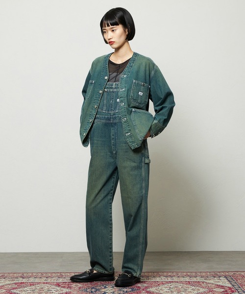 Lee(リー)の「Lee/リー エンジニアシャツジャケット DUNGAREES(その他アウター・レディース・グリーン・MEDIUM)」の16枚目の写真