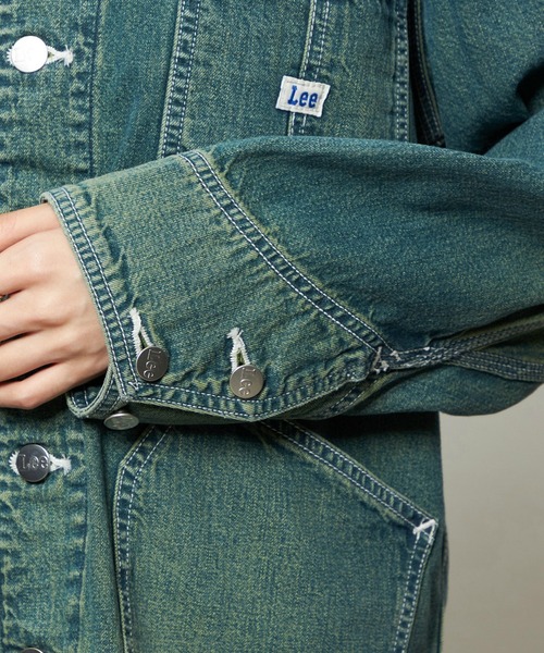 Lee(リー)の「Lee/リー エンジニアシャツジャケット DUNGAREES(その他アウター・レディース・グリーン・MEDIUM)」の22枚目の写真