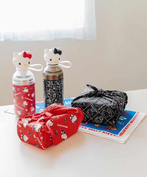 Me%（ミィパーセント）の「【HELLO KITTY】ステンレスボトル　641555（キッチンツール・レディース・レッド/ブラック・FREE）」の5枚目の写真