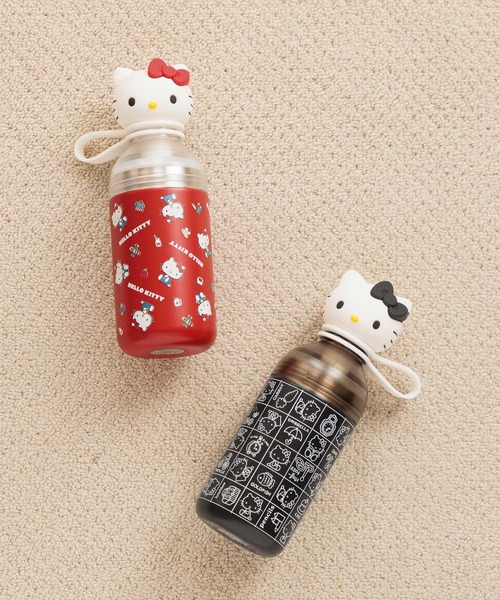 Me%（ミィパーセント）の「【HELLO KITTY】ステンレスボトル　641555（キッチンツール・レディース・レッド/ブラック・FREE）」の3枚目の写真