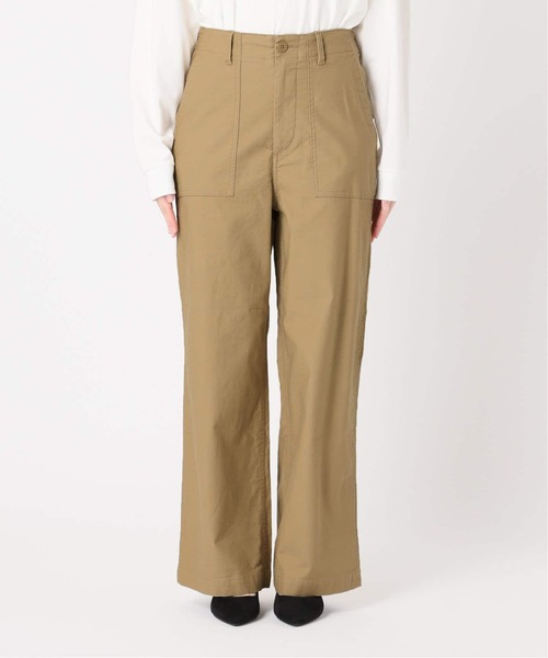 JOURNAL STANDARD relume(ジャーナルスタンダード レリューム)の「《追加 / 新色 / 新サイズ》ワイドベイカーパンツ(カーゴパンツ・レディース・ベージュ/ホワイト/カーキ/ブラック・40/38/36/34)」の10枚目の写真