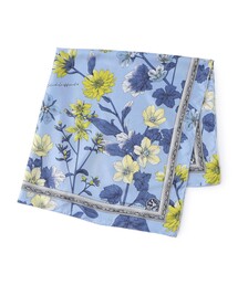 manipuri | manipuri FLOWER シルクスカーフ(バンダナ/スカーフ)