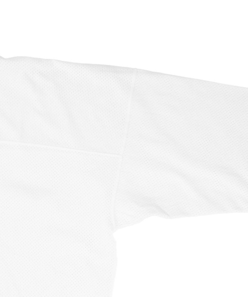 fitfor(フィットフォー)の「【SE1】【FIT FOR/フィットフォー】 #503 MESH FOOTBALL TEE(Tシャツ/カットソー・メンズ・White/ブルー/Black・L/XL)」の11枚目の写真