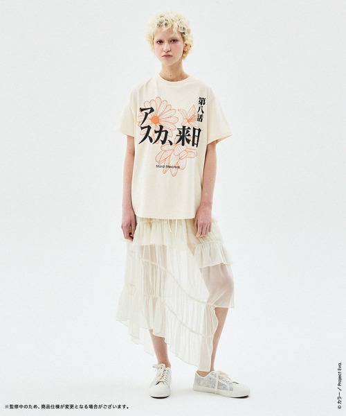 TSHIRT FLOWERMARDI EVA ASUKA（Tシャツ/カットソー）｜Mardi Mercredi