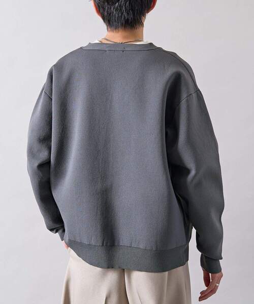 CRAFT STANDARD BOUTIQUE（クラフトスタンダードブティック）の「ウォッシャブルVネックカーディガン（カーディガン/ボレロ・メンズ・ベージュ/チャコールグレー/ブラック・M/L）」の20枚目の写真