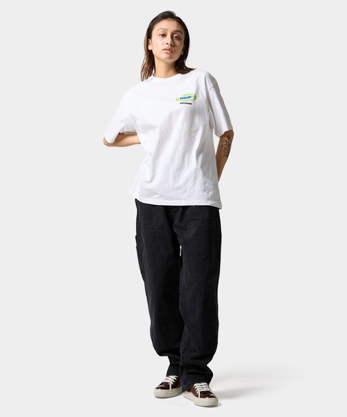 HUF(ハフ)の「SPARK IT UP TEE(Tシャツ/カットソー・メンズ・ブラック/ホワイト・S/M/L/XL/XXL)」の7枚目の写真