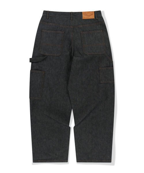 WKNDRS(ウィーキャンドース)の「DRAGGY WORK PANTS (D.BLUE)(デニムパンツ・レディース・その他・SMALL/MEDIUM/LARGE/X-LARGE)」の1枚目の写真