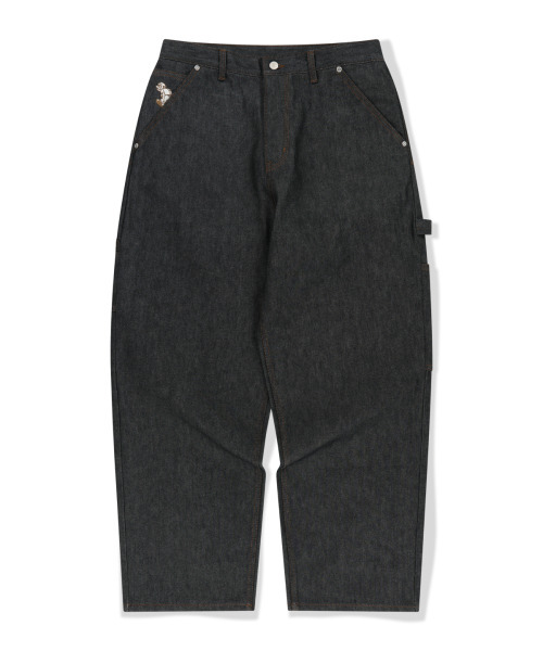 WKNDRS(ウィーキャンドース)の「DRAGGY WORK PANTS (D.BLUE)(デニムパンツ・レディース・その他・SMALL/MEDIUM/LARGE/X-LARGE)」の2枚目の写真