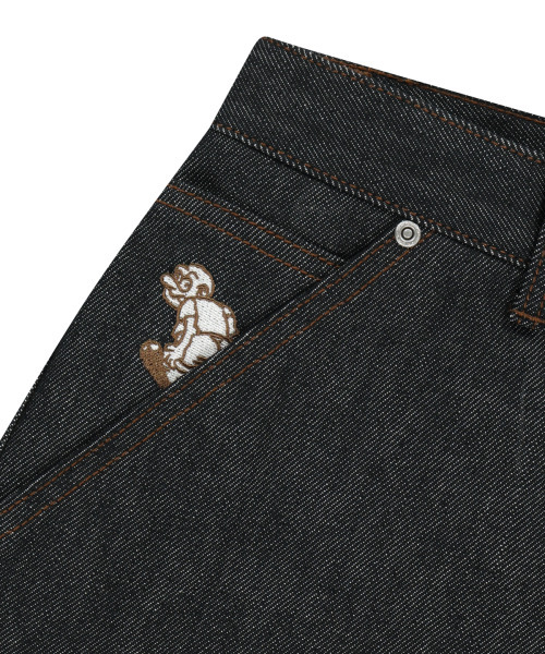 WKNDRS(ウィーキャンドース)の「DRAGGY WORK PANTS (D.BLUE)(デニムパンツ・レディース・その他・SMALL/MEDIUM/LARGE/X-LARGE)」の4枚目の写真
