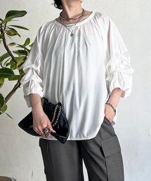 un dix cors | ボリュームスリーブブラウス(シャツ/ブラウス)