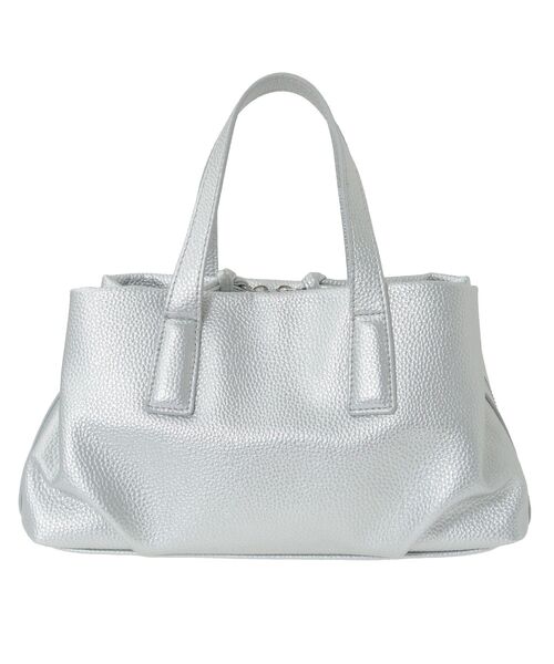 AMERICAN HOLIC（アメリカンホリック）の「パーテーション2WAYボストンバッグ（ショルダーバッグ・レディース・シルバー/ベージュ/ブラック・FREE）」の9枚目の写真