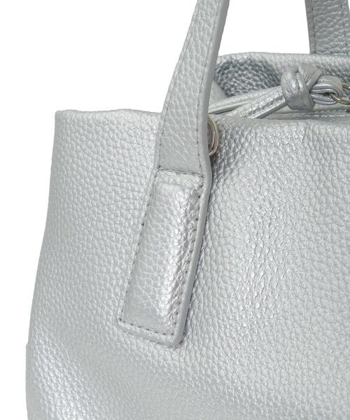 AMERICAN HOLIC（アメリカンホリック）の「パーテーション2WAYボストンバッグ（ショルダーバッグ・レディース・シルバー/ベージュ/ブラック・FREE）」の15枚目の写真