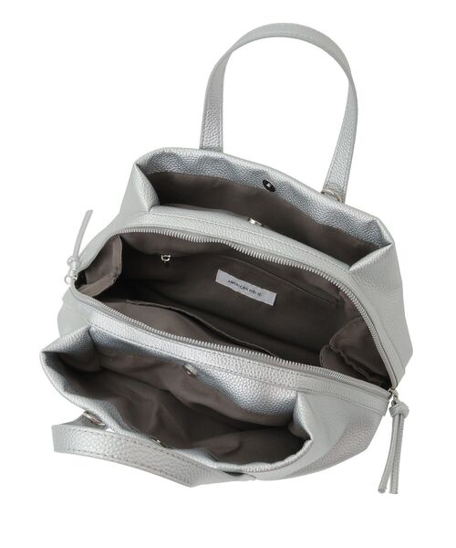 AMERICAN HOLIC（アメリカンホリック）の「パーテーション2WAYボストンバッグ（ショルダーバッグ・レディース・シルバー/ベージュ/ブラック・FREE）」の17枚目の写真