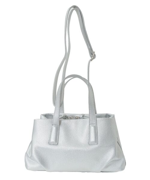 AMERICAN HOLIC（アメリカンホリック）の「パーテーション2WAYボストンバッグ（ショルダーバッグ・レディース・シルバー/ベージュ/ブラック・FREE）」の18枚目の写真