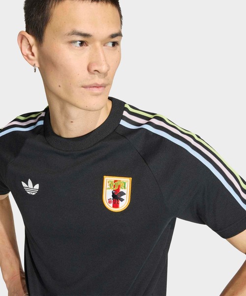  サッカー 日本代表 オリジナルス Tシャツ トレフォイル XL adidas（アディダス）の「アディダス サッカー日本代表 オリジナルス T